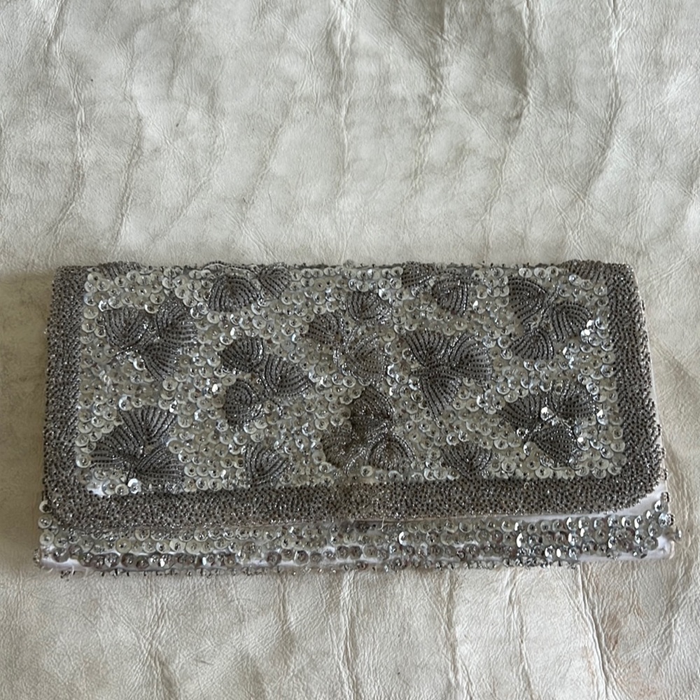 Vintage Sequin Clutch